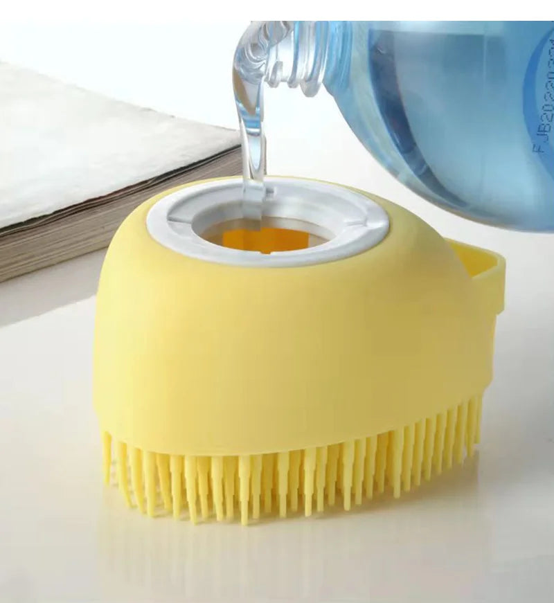 Silicone Shampoo Pet Scrubber