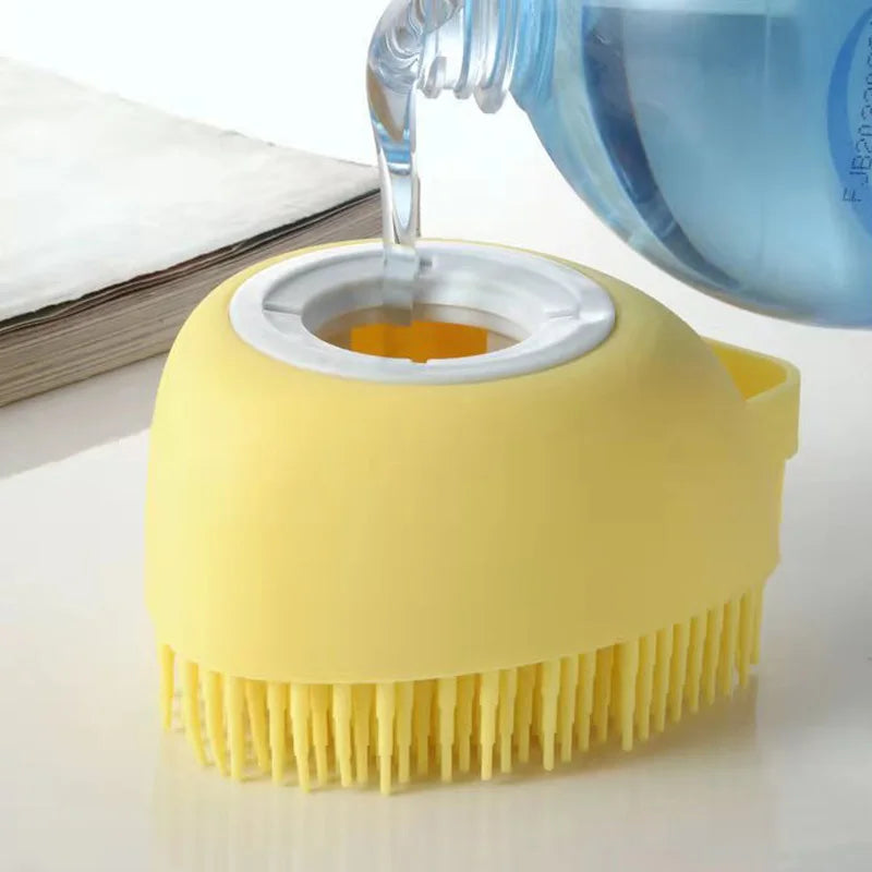 Silicone Shampoo Pet Scrubber