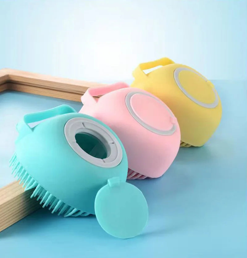 Silicone Shampoo Pet Scrubber