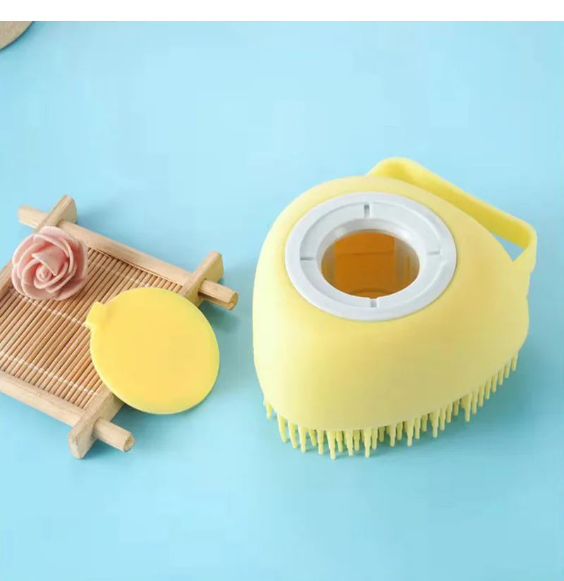 Silicone Shampoo Pet Scrubber