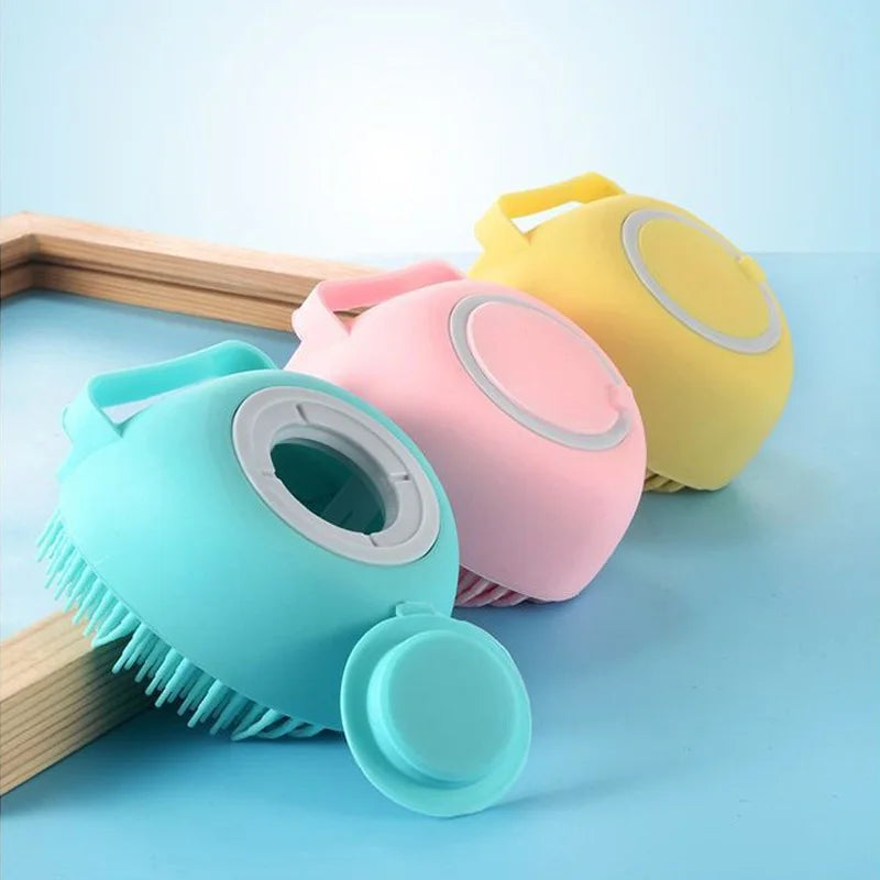 Silicone Shampoo Pet Scrubber