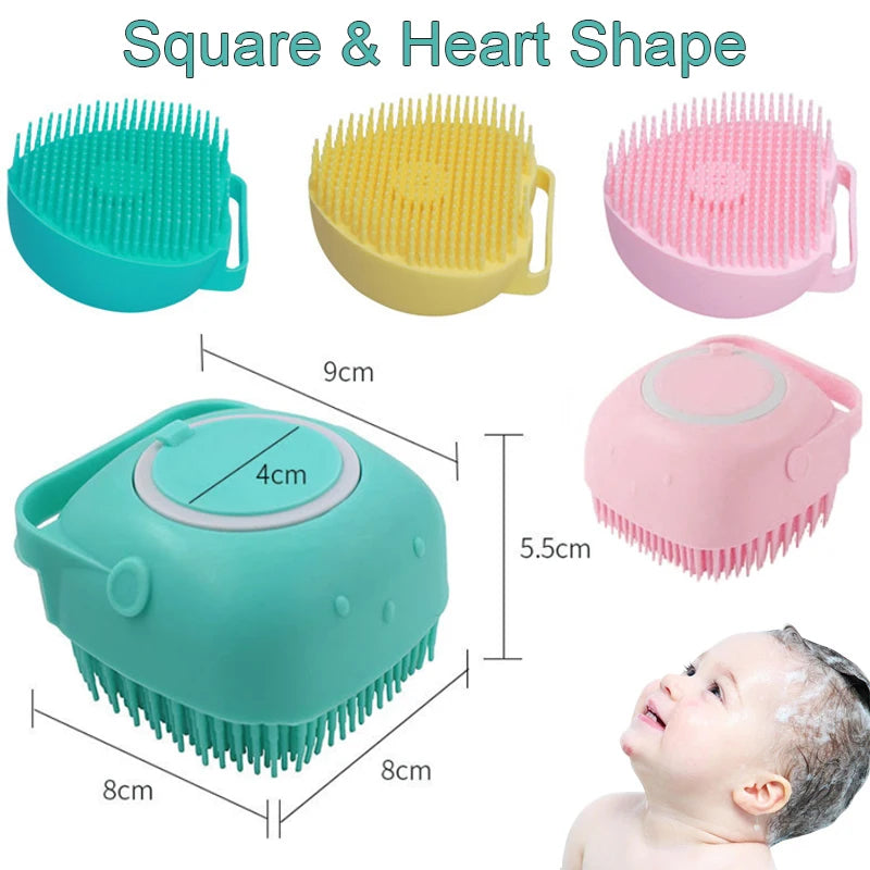 Silicone Shampoo Pet Scrubber