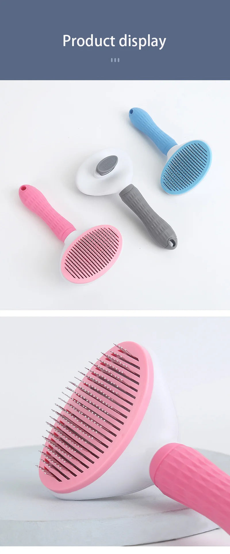 SheddyBuddy Stainless Grooming Comb
