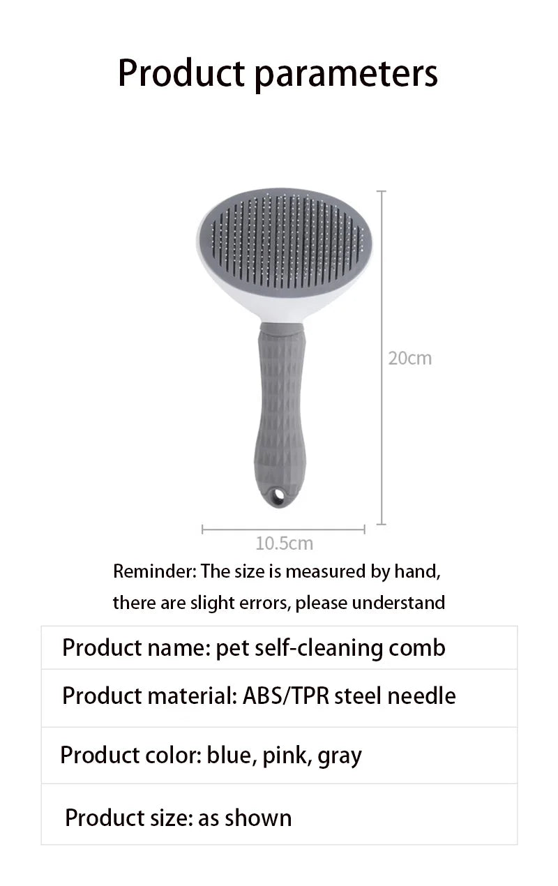 SheddyBuddy Stainless Grooming Comb